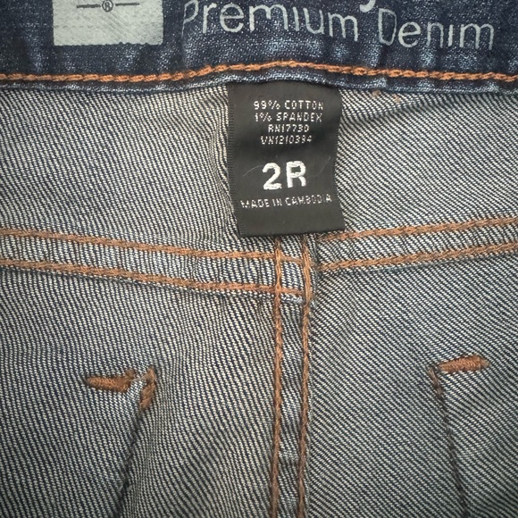 MOSSIMO SUPPLY CO. PREMIUM DENIM SKINNY JEANS - Picture 4 of 5